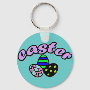 Easter & Dyed Eggs - Key Ring