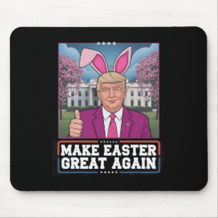 Easter Ears Trump Make Easter Great Again Egg Hunt Mouse Pad