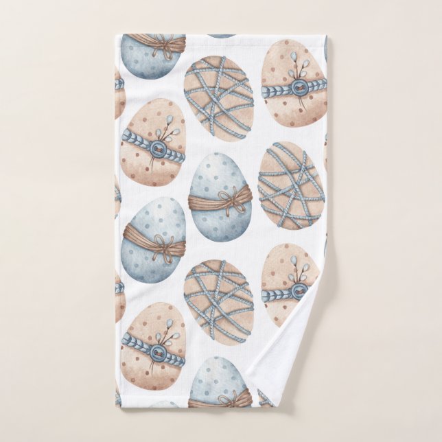 Easter Egg Artistic Pattern Gift, Men Women Kids Hand Towel (Hand Towel)