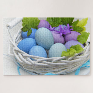 Easter Egg Colourful Jigsaw Puzzle