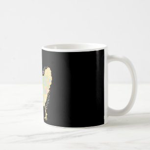 Easter Egg Dealer Loral Chicken Hen Coquette Bow P Coffee Mug