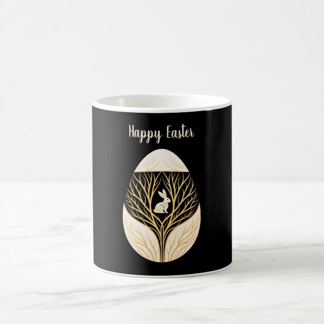 Easter egg decorative coffee mug (Center)