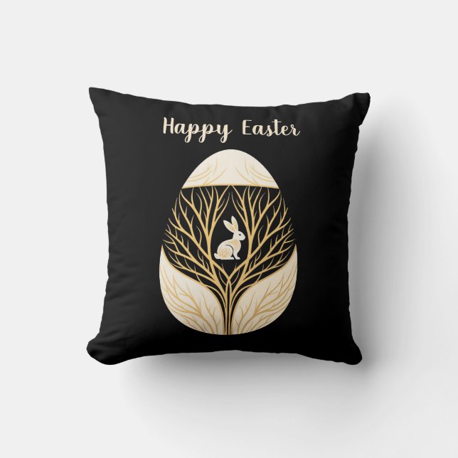 Easter egg decorative cushion (Front)