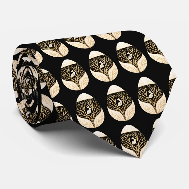 Easter egg decorative tie (Rolled)
