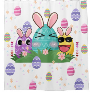 easter egg design:) shower curtain