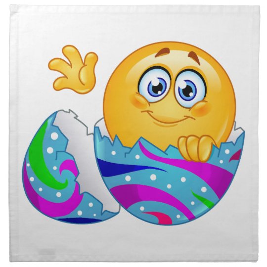 Easter egg Emoji Napkin