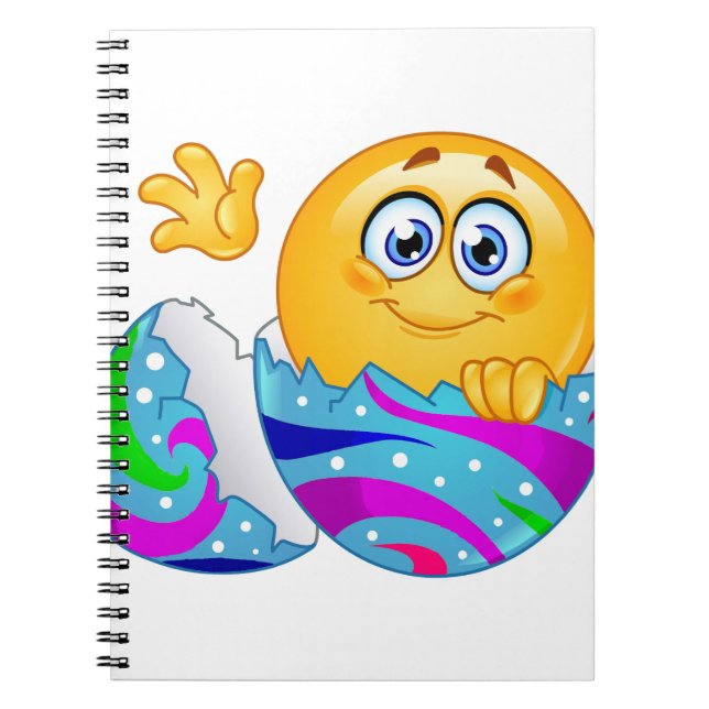Easter egg Emoji Notebook (Front)