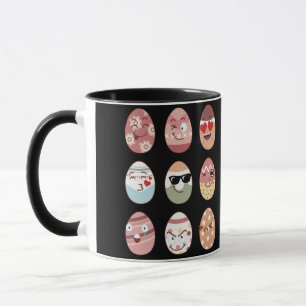 EASTER EGG Emoticons Men Women Kids Mug