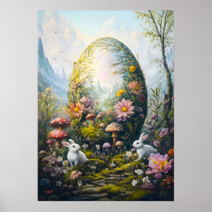 Easter Egg Fantasy Poster