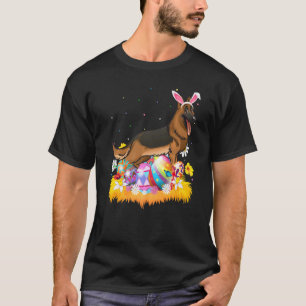   Easter Egg German Shepherd Dog Easter Sunday T-Shirt
