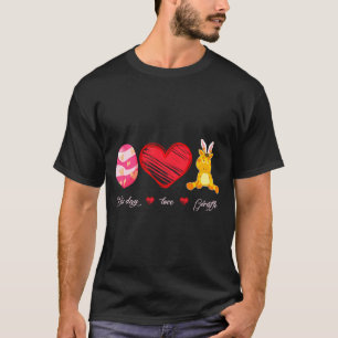 Easter Egg Giraffe Bunny Animal T-Shirt