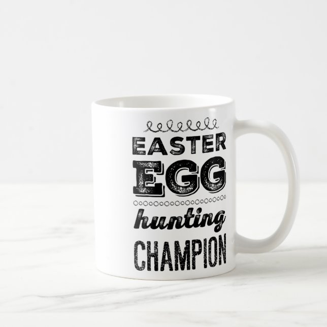 Easter Egg Hero Easter Egg Hunting Champion Easter Coffee Mug (Right)