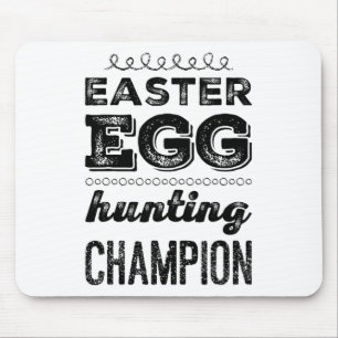 Easter Egg Hero Easter Egg Hunting Champion Easter Mouse Pad