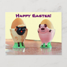 Easter Egg Holders Postcard
