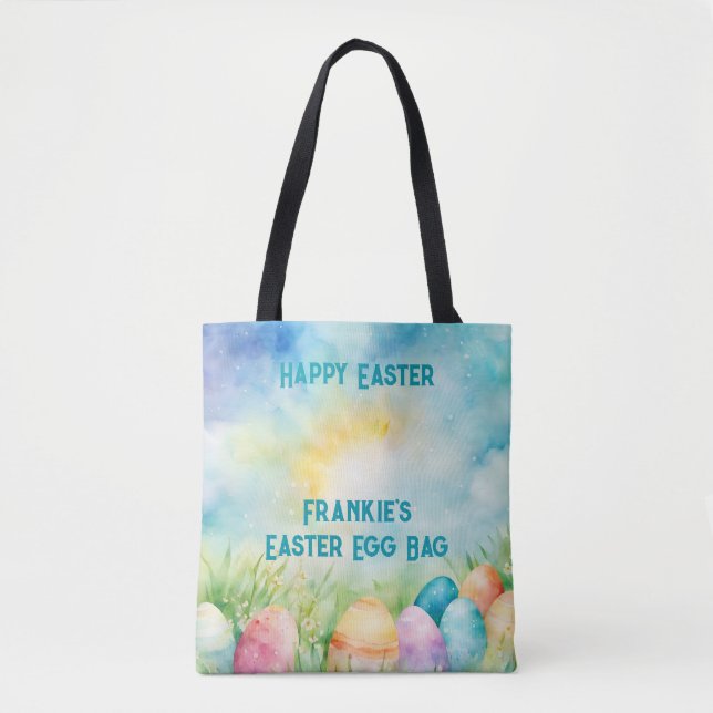 Easter Egg Hunt Bag | Happy Easter (Front)