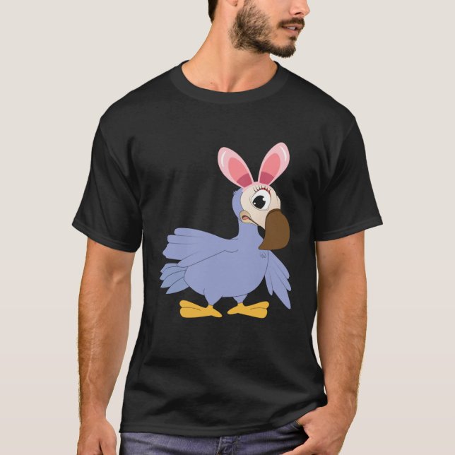 Easter Egg Hunt Bunny Ear Dodo Bird Easter Day 202 T-Shirt (Front)