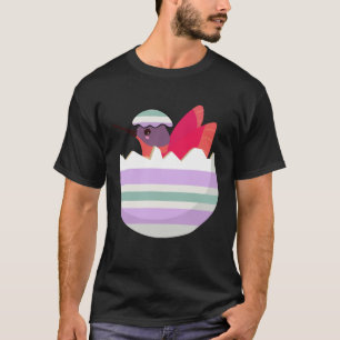 Easter Egg Hunt Bunny Ear Hummingbird Easter Day 2 T-Shirt