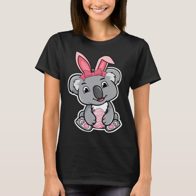Easter Egg Hunt Bunny Ear Koala Easter Day 2023 T-Shirt (Front)