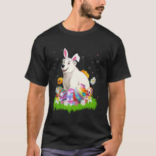Easter Egg Hunt Bunny Ear Polar Bear Easter Sunday T-Shirt