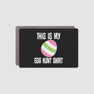 Easter Egg Hunt  Car Magnet