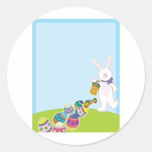 Easter Egg Hunt Classic Round Sticker