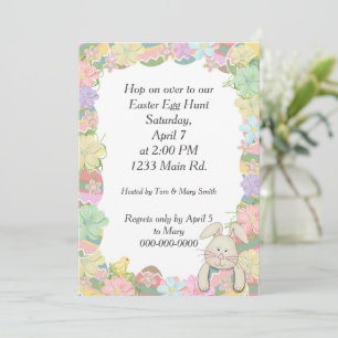 Easter Egg Hunt Fun Invitation