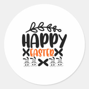 Easter Egg Hunt Funny Easter T Shirt Classic Round Sticker