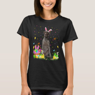 Easter Egg Hunt German Shorthaired Pointer Dog Eas T-Shirt