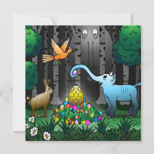 Easter Egg Hunt Holiday Card
