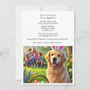 Easter Egg Hunt Holiday Fun Invitation