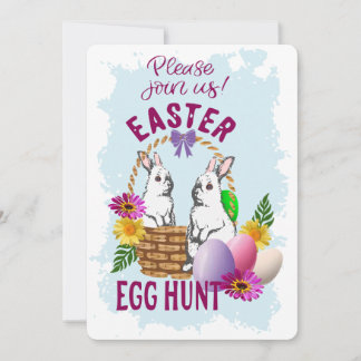 Easter Egg hunt  invitation