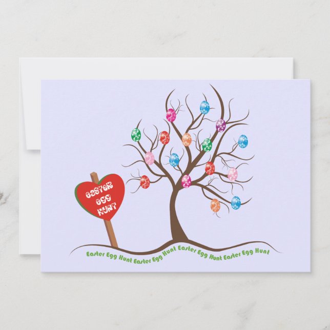 Easter Egg Hunt Invitations (Front)