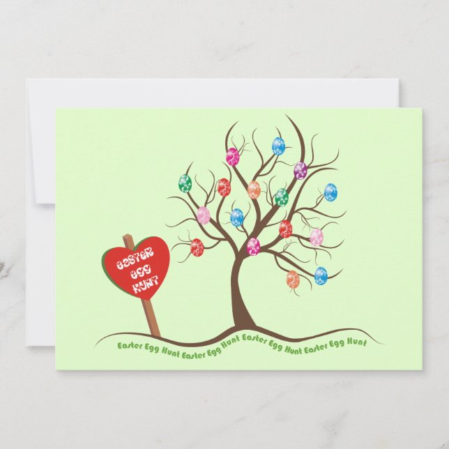 Easter Egg Hunt Invitations (Front)