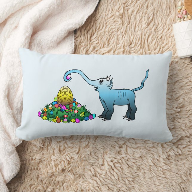 Easter Egg Hunt Lumbar Cushion (Blanket)