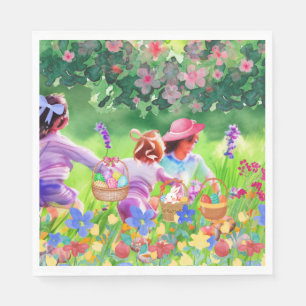 Easter Egg Hunt Napkin