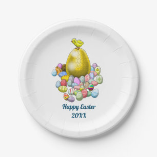 Easter Egg Hunt Paper Plate