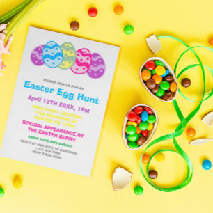 Easter Egg Hunt Party Invitation