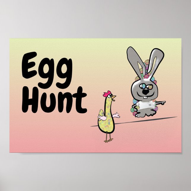 Easter Egg Hunt Poster (Front)
