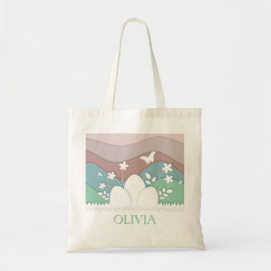 Easter egg hunt, spring holidays game tote bag