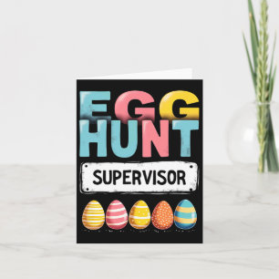 Easter Egg Hunt Supervisor  Card