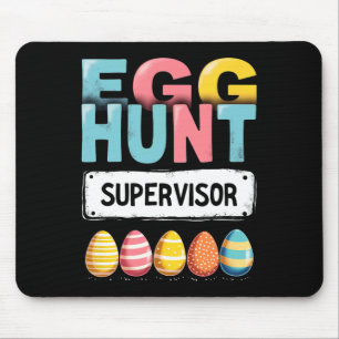 Easter Egg Hunt Supervisor Mouse Pad