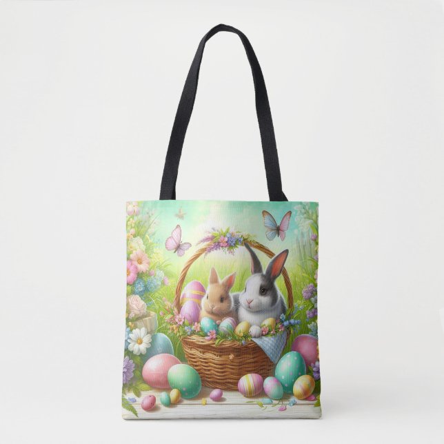 Easter Egg Hunt Tote Bag (Front)