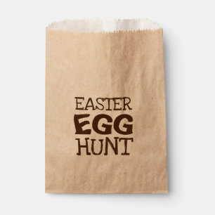 Easter Egg Hunt Typography Favour Bag