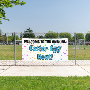 Easter Egg Hunt! Welcome Banner