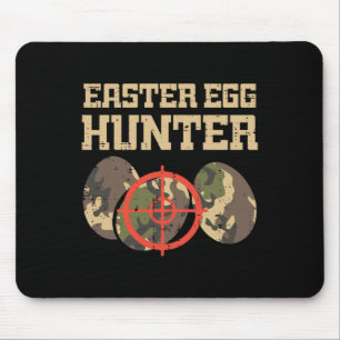 Easter Egg Hunter Camo Funny Hunting Boys Girls Ki Mouse Pad