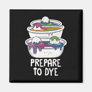 Easter Egg Hunting Prepare To Dye Funny Easter Day Magnet