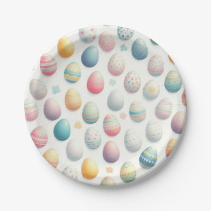 Easter Egg Hunts Paper Plate
