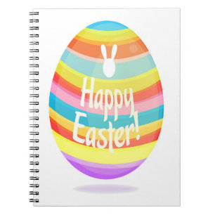 Easter Egg Illustration Notebook