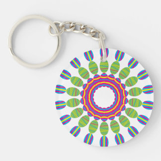 Easter Egg Key Ring