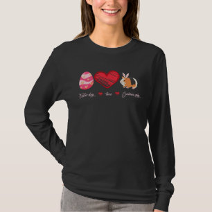 Easter Egg Love Guinea Pig Bunny Animal Pet Day T-Shirt